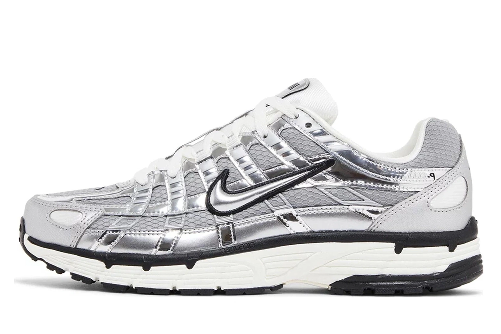 Metallic Nike Silver P-6000 0821